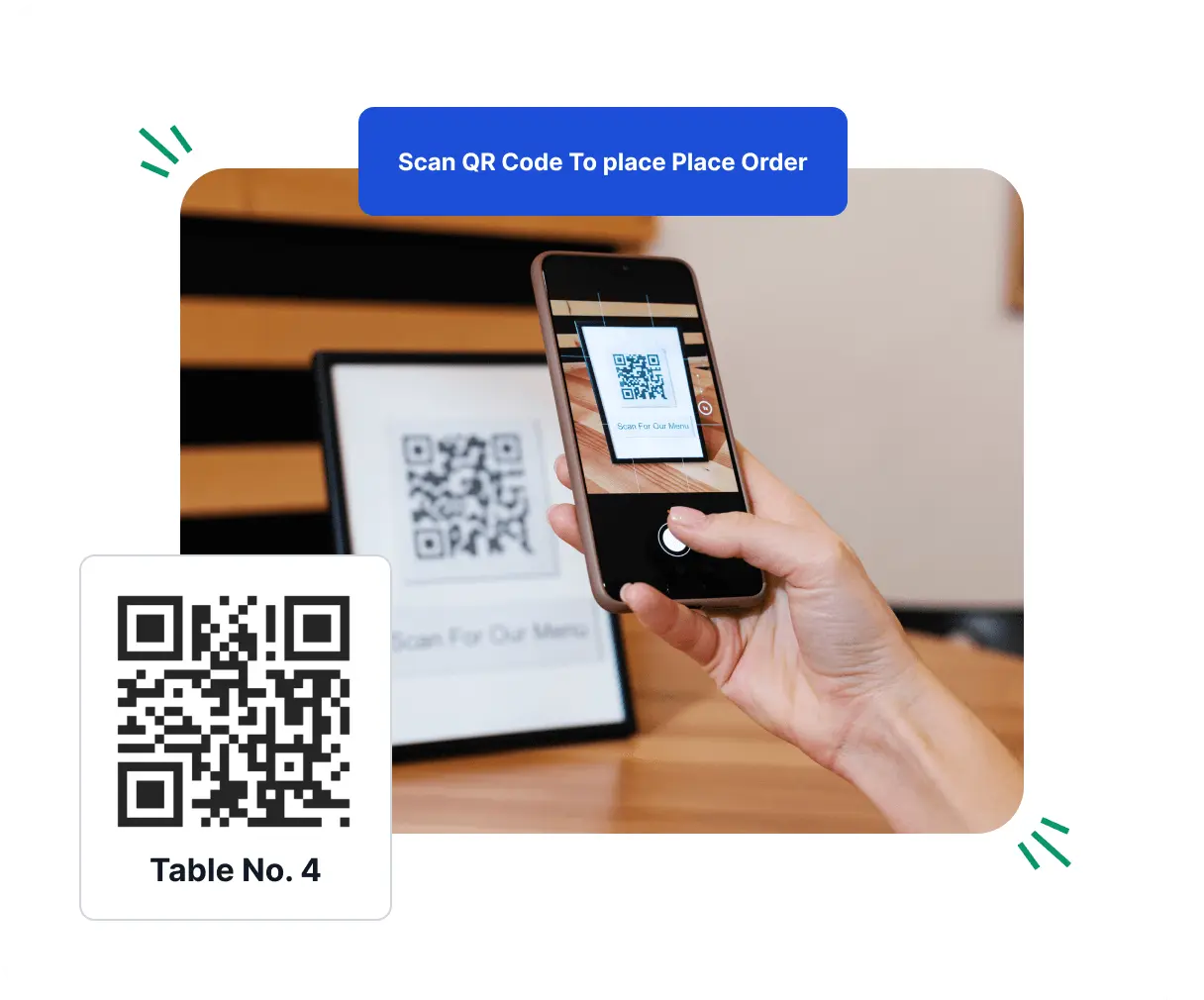 QR Code Based Ordering